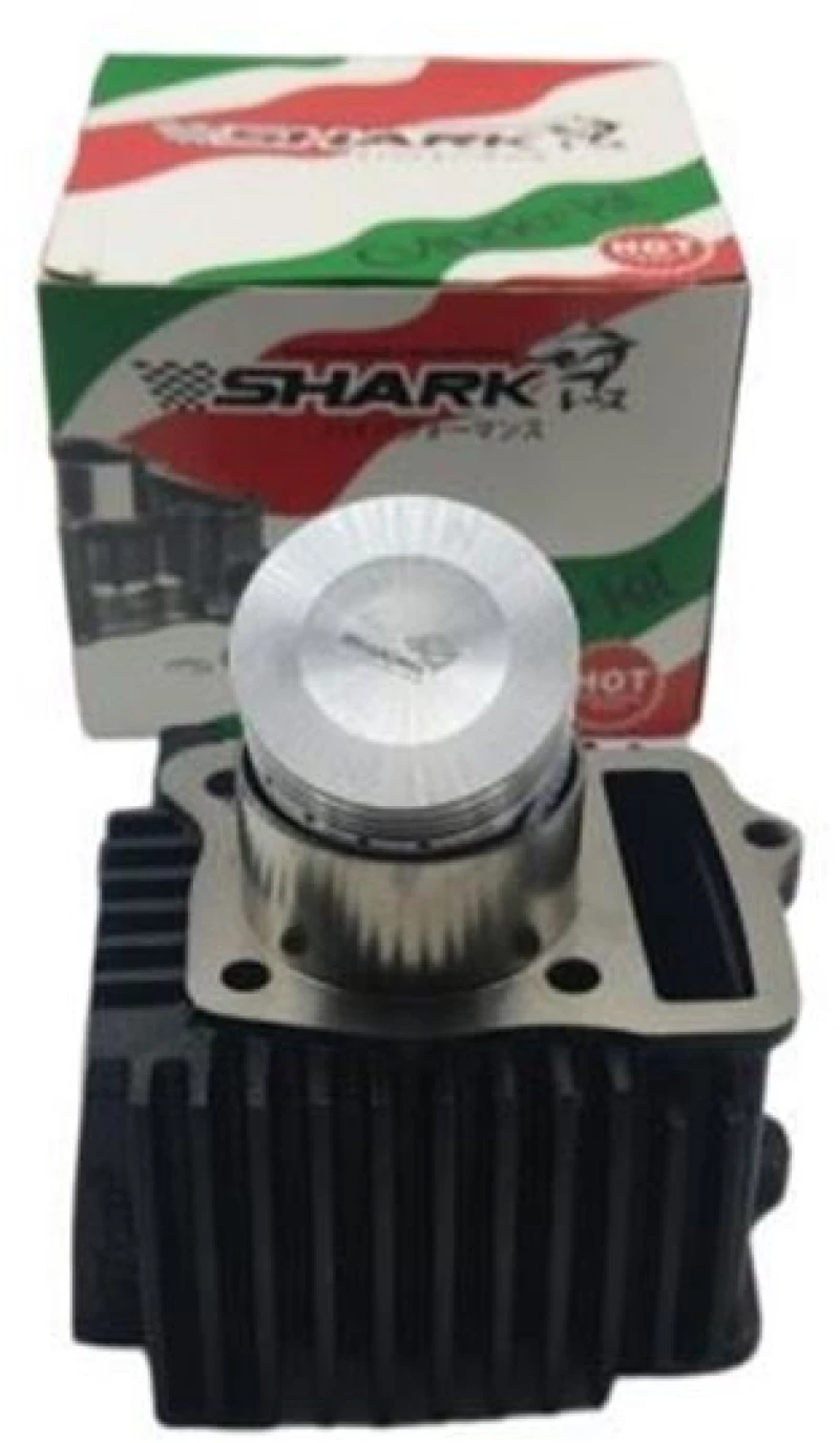 ΚΥΛΙΝΔΡΟΣ ΚΙΤ ΜΟΤΕΡ LIFAN 125 ΑΛΟΥΜ 53MM 13ΠΙΡΟ SHARK ΜΑΛ