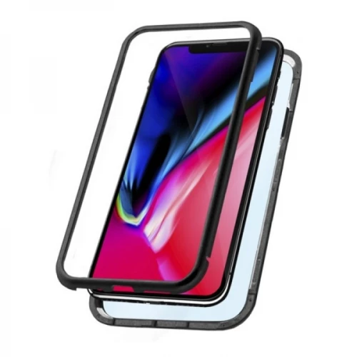 ΚΑΛΛΥΜΑΤΑ IPHONE XR KSIX MAGNETIC ΜΑΥΡΟ