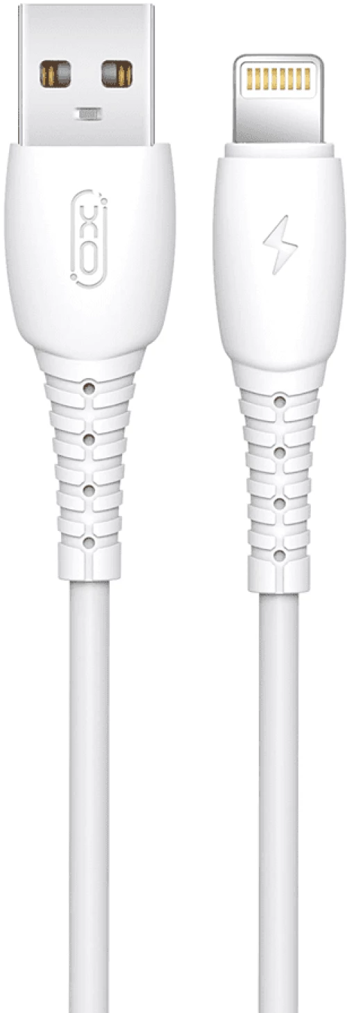 XO® NB-P163 καλωδιο φορτισης USB A to Lighting 2.4A 1m Λευκό