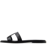 CARRANO E72794 ATANADO LEATHER SANDALS WOMEN CARRANO ΜΑΥΡΟ (777007-TR01-BLACK)