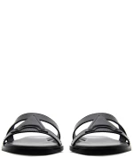 CARRANO E72794 ATANADO LEATHER SANDALS WOMEN CARRANO ΜΑΥΡΟ (777007-TR01-BLACK)