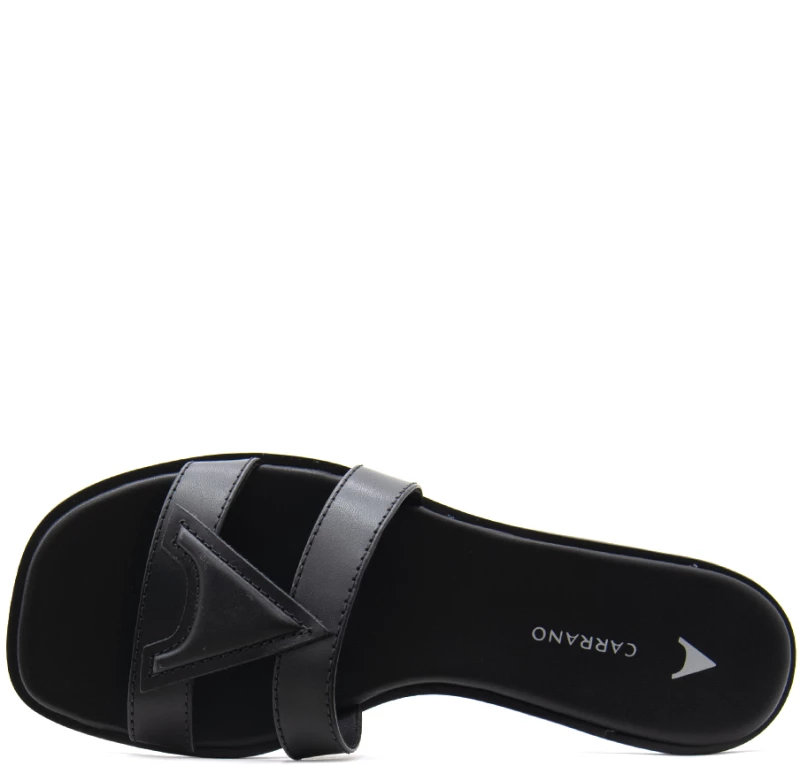 CARRANO E72794 ATANADO LEATHER SANDALS WOMEN CARRANO ΜΑΥΡΟ (777007-TR01-BLACK)