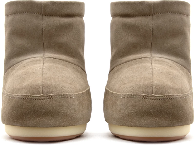MOON BOOT SUEDE ICON NO LACE AMBIDEXTROUS LOW BOOTS UNISEX MOON BOOT ΜΠΕΖ (14094000-004)