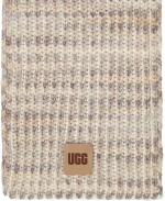UGG CHUNKY SPACE DYE SCARF UNISEX UGG ΕΚΡΟΥ- ΜΠΕΖ (100824-NSML)