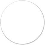 HPL Φ69 ΕΠΙΦΑΝΕΙΑ WHITE 12mm
