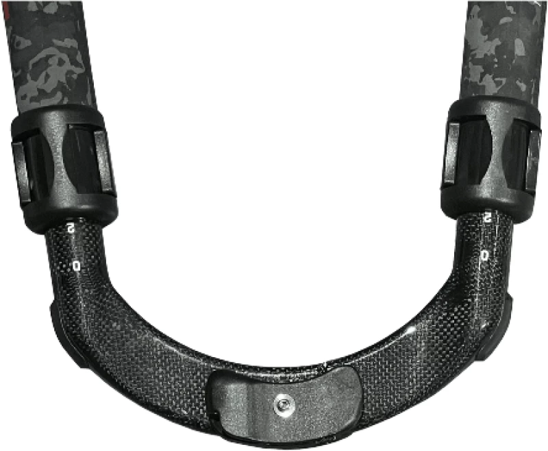 Μάτσα monocoque Carbon 175-225cm 29mm Μαύρη Πορτοκαλί - Dynafiber 0604-17586