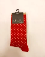 Κάλτσες με σχέδιο πουα unisex 1% ελαστάν, 21% πολυαμιδη, 78% βαμβάκι