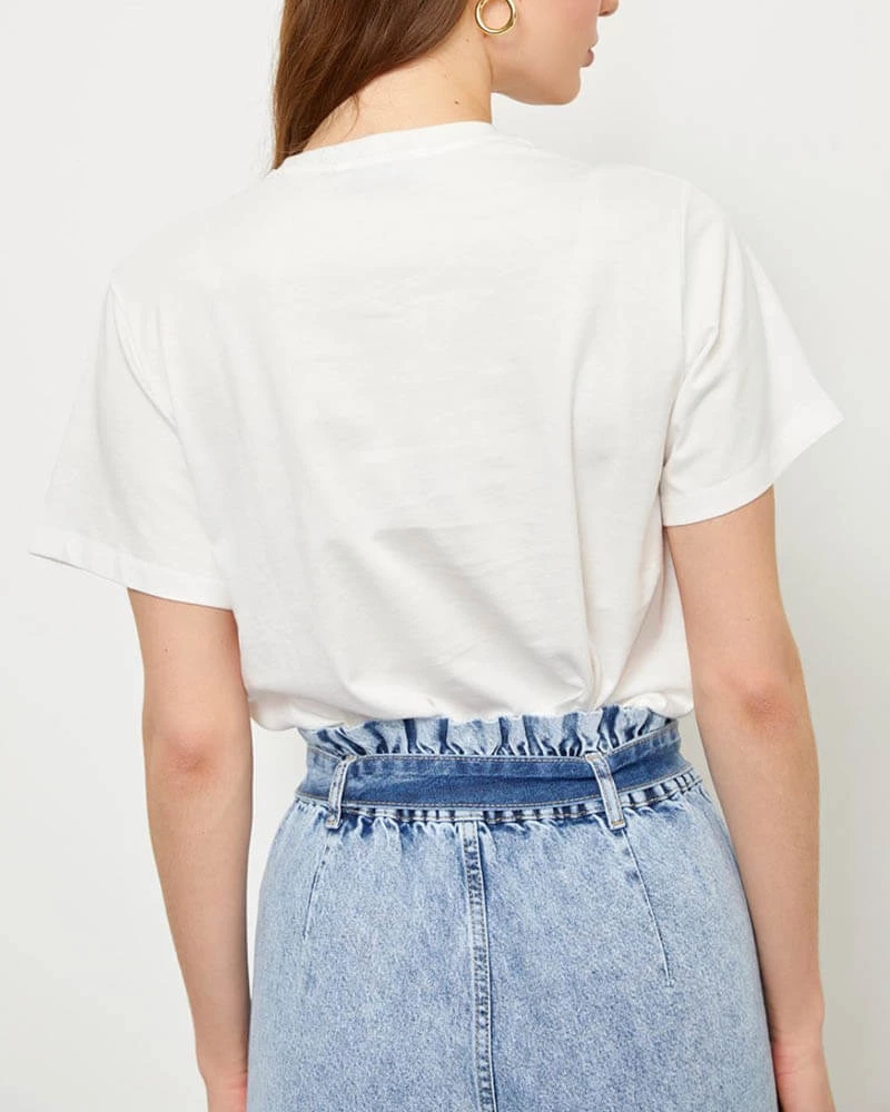 Γυναικείο t-shirt με κοχύλια 100% βαμβακέρο