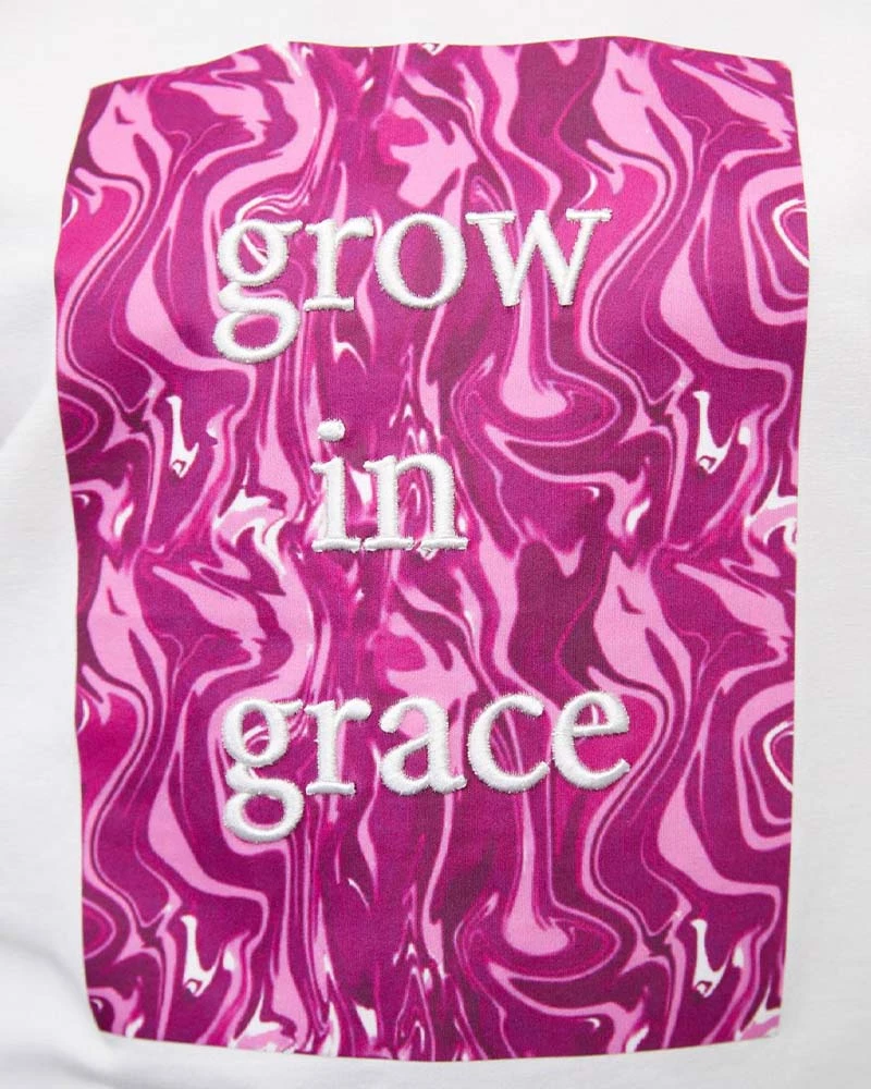 Γυναικείο t-shirt GROW IN GRACE 94% βαμβάκι