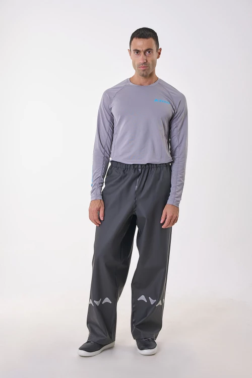 Anorak Αδιάβροχο Παντελόνι Way R® – ανακλαστικό, μαύρο