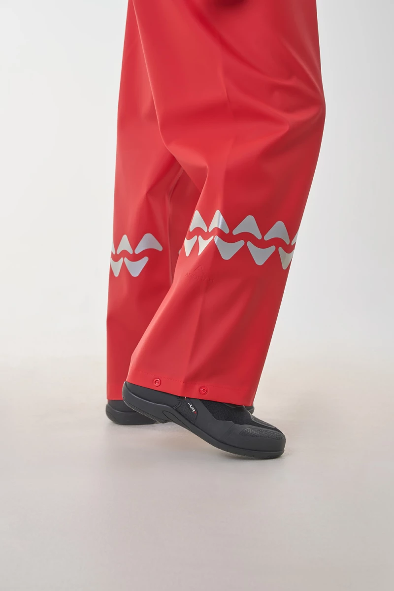 Anorak Αδιάβροχο Παντελόνι Way II® – κόκκινο , ανακλαστικό