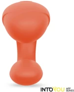 Couple Toy with App Flexible Silicone Salmon