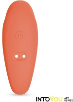 Couple Toy with App Flexible Silicone Salmon