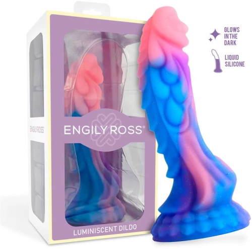 Luminiscent Dragon Shaped Dildo 18 cm