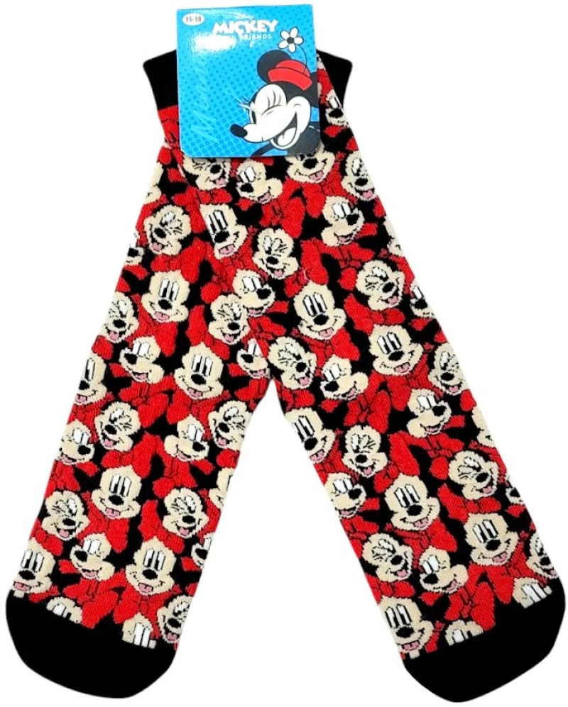 ΠΑΙΔΙΚΕΣ ΚΑΛΤΣΕΣ DISNEY MINNIE MN17069 ΚΟΚΚΙΝΟ (19-38)
