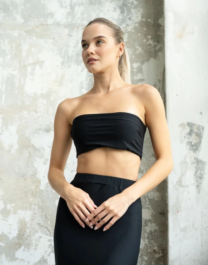 Scrunch Top Lismina 090 Black