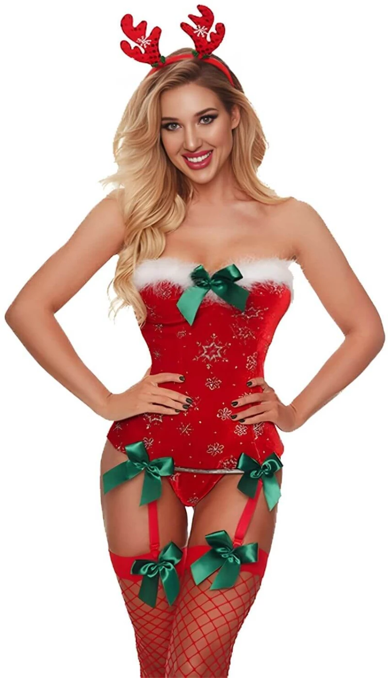 Στολή Christmas Girl 7519 - ΚΟΚΚΙΝΟ