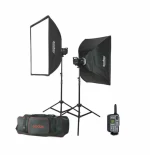Godox MS300E-KIT – Manual Studio Flash Kit με 2x300Ws με ενσωματωμένη ραδιοσυχνότητα
