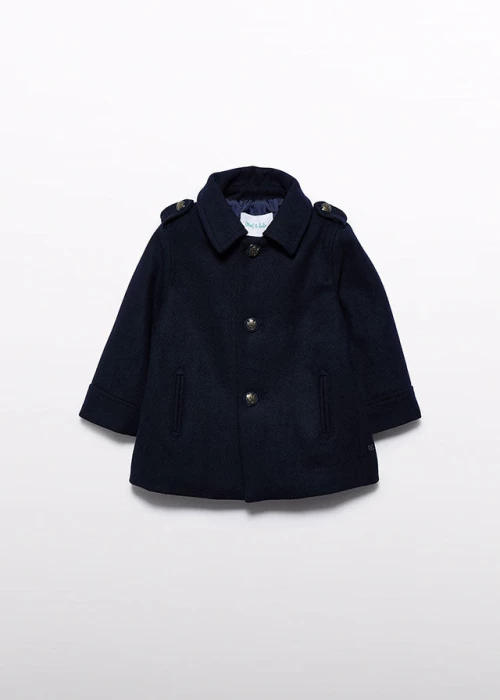 Παλτό υφασμάτινο (AW25) 5809 μπλε