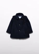 Παλτό υφασμάτινο (AW25) 5809 μπλε
