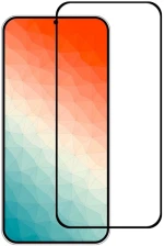 Tempered Glass DeTech  for Samsung Galaxy S24 Plus  3D Full Glue  0.3mm  Black - 52751