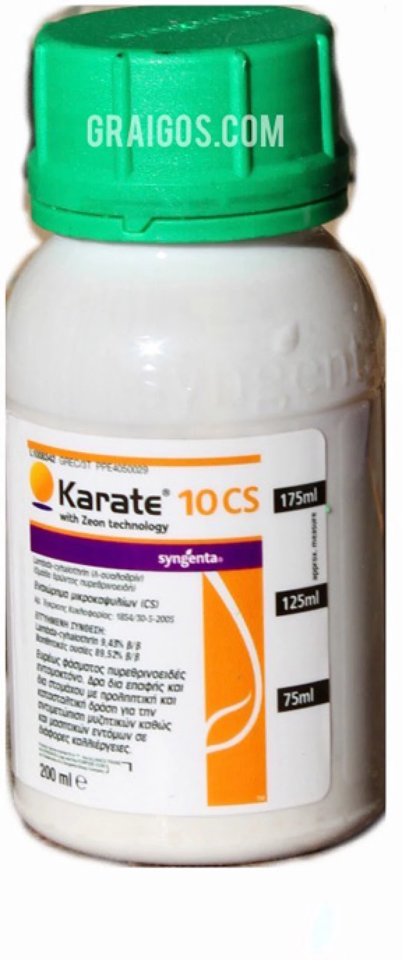 Karate Zeon 10 CS 25mL - Πυρεθρινοειδές εντομοκτόνο επαφής και στομάχου