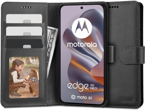 TECH-PROTECT WALLET MOTOROLA EDGE 50 NEO BLACK