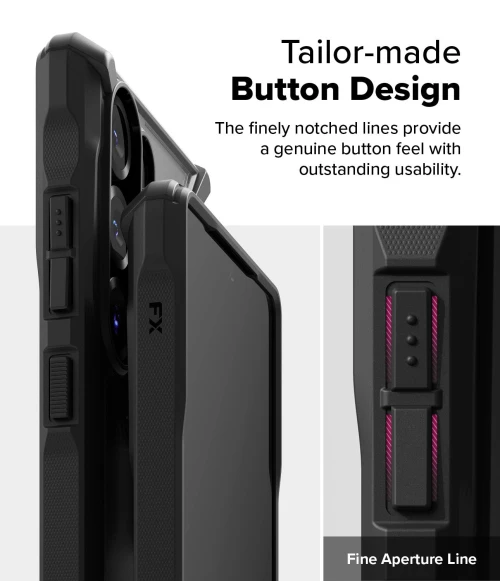 RINGKE FUSION X-SAMSUNG GALAXY S25 ULTRA BLACK