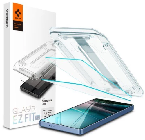 Spigen Glass tR EZ Fit HD 2 Pack Transparency-Samsung Galaxy S25 Ultra (AGL09082)