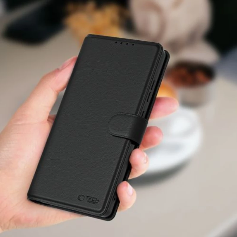 TECH-PROTECT WALLET XIAOMI REDMI NOTE 14 PRO 5G / PRO+ PLUS 5G / POCO X7 5G MATTE BLACK