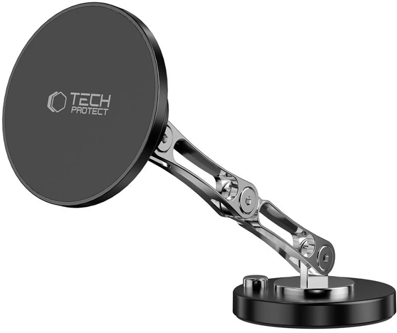 TECH-PROTECT N57 MAGNETIC MAGSAFE DASHBOARD CAR MOUNT & DESKTOP PHONE STAND BLACK