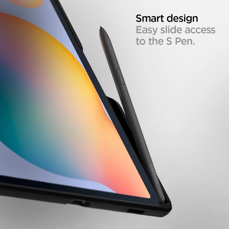 Spigen Rugged Armor Black-Samsung Galaxy Tab S6 Lite (ACS01284)