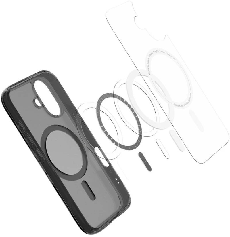 Spigen Ultra Hybrid T MagSafe Frost Black-Apple iPhone 16 (ACS09074)