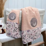 LINO ΣΕΤ ΠΕΤΣΕΤΕΣ GATO FELIZ WHITE 2TMX Grey, Pink, White Σετ Πετσέτες