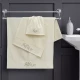 LINO ΣΕΤ ΠΕΤΣΕΤΕΣ BLOM CREAM 3ΤΜΧ Cream ΣΕΤ 3 ΤΜΧ, Σετ Πετσέτες