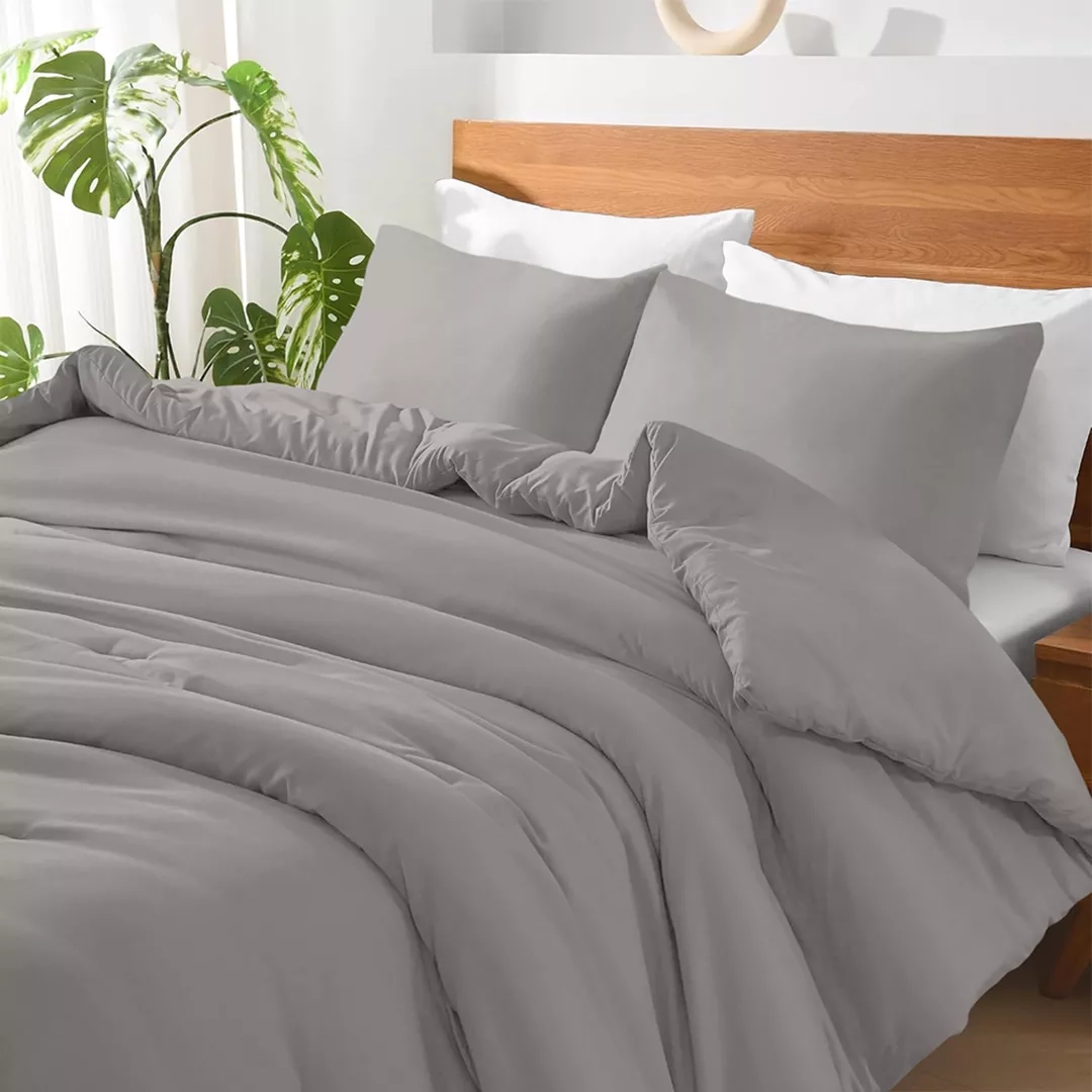 LINO ΣΕΝΤΟΝΙ BASICO GREY 240X260 Grey -