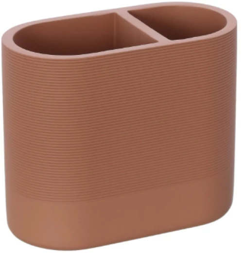 Ποτηροθήκη Marika Ρητίνη 02786.003 Terracotta 7x13.5x11εκ.