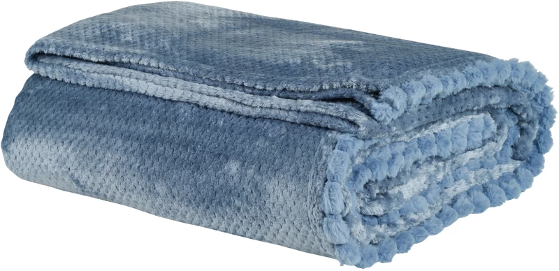 DAS HOME ΚΟΥΒΕΡΤΑ FLEECE 160Χ220 1186 DUSTY BLUE