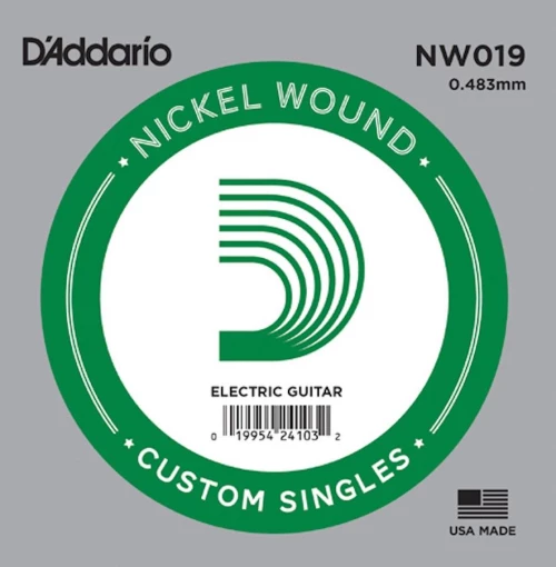 Daddario NW019 Nickel Wound - .019
