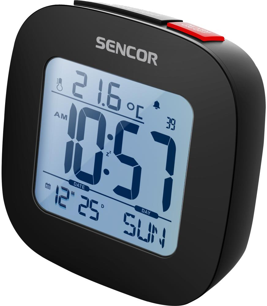 Μετεωρολογικός Σταθμός -  Ρολόϊ - Ξυπνητήρι Sencor SDC 1200 B με LCD Οθόνη