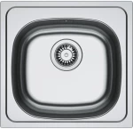 Franke Spark SKL 610-37 Ένθετος Ανοξείδωτος νεροχύτης Linen Μ45,5xΠ43,5cm