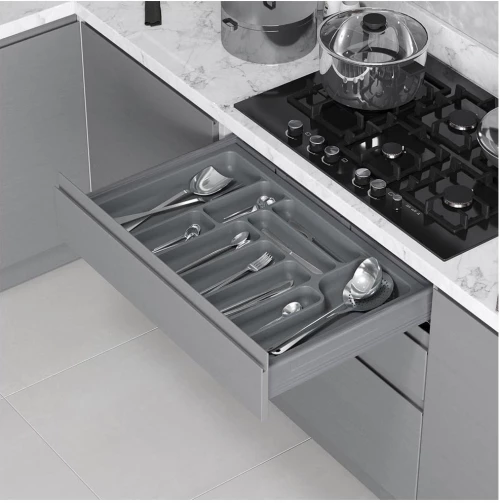 Starax Πλαστική Κουταλοθήκη S-22 Γκρι Κ800