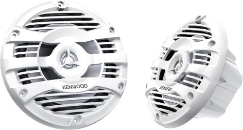 Kenwood Σετ Ηχεία Σκάφους Αδιάβροχα 6.5" με 50W RMS Λευκό