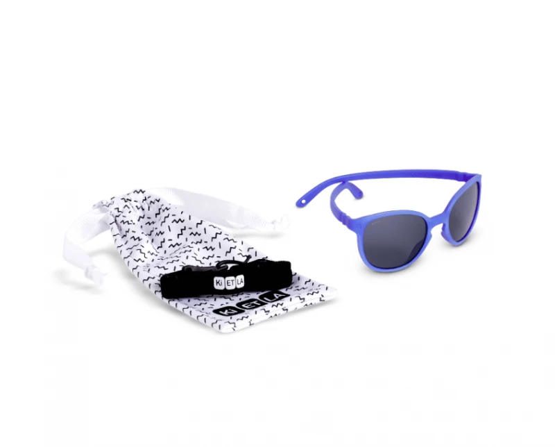 KiETLA: Γυαλιά Ηλίου Wazz 1-2 ετών - Wayfarer Intense Blue