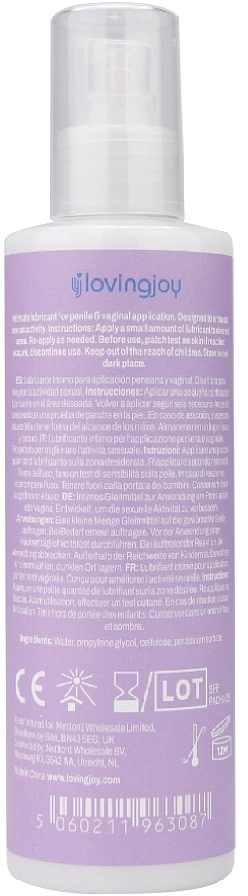 Λιπαντικό Loving Joy Silky 250ml