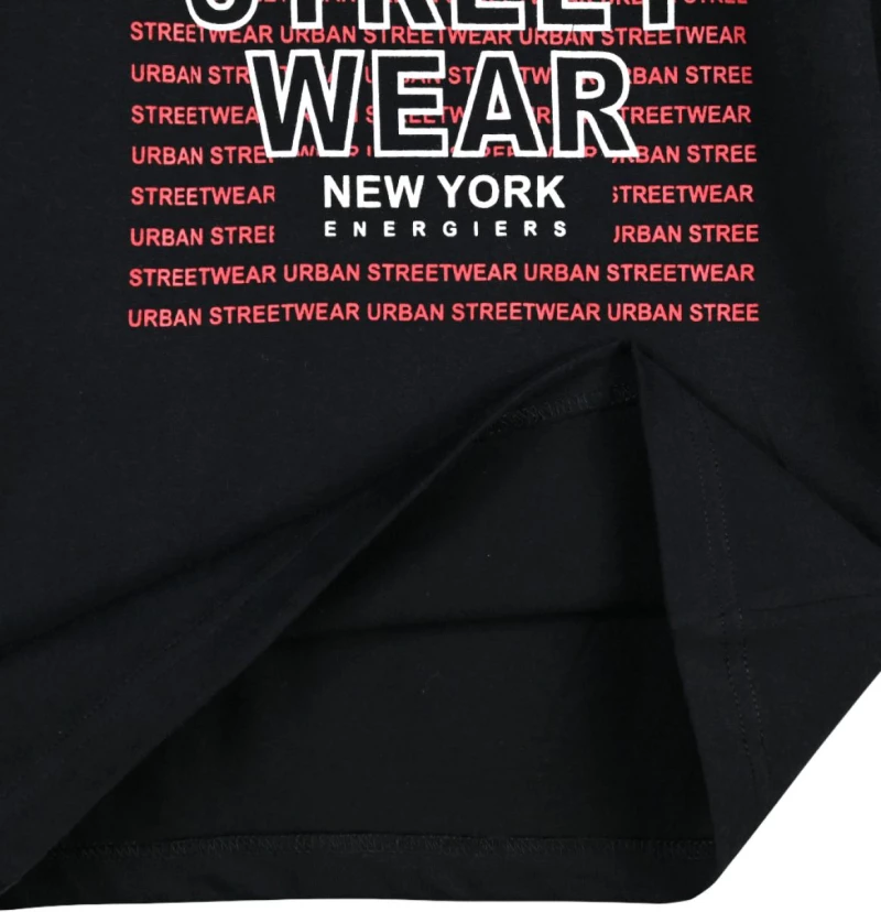Μπλούζα "Urban street wear" μαύρη