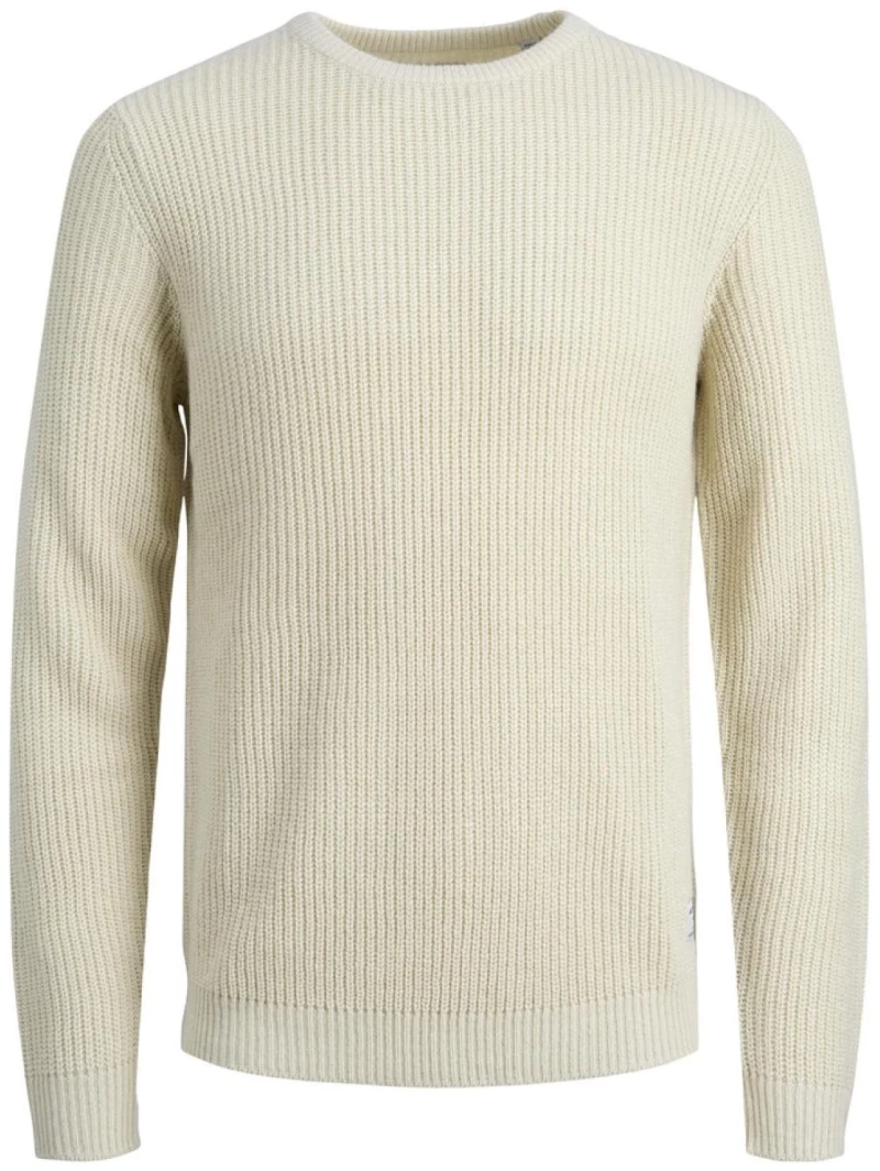 Πουλόβερ "Crew neck" μπεζ