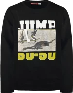 Μπλούζα "Jump 50-50" μαύρη
