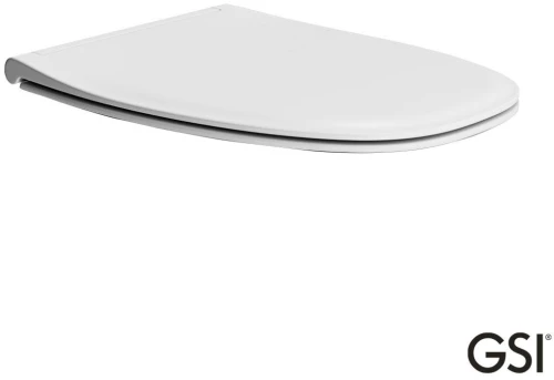 GSI Modo Κάλυμμα Λεκάνης βακελίτη SLIM soft close White
