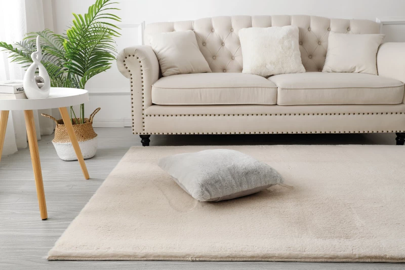 472500 BEAUTY HOME ΠΑΤΑΚΙ RABBIT ART 9641 67X140 ΕΚΡΟΥ